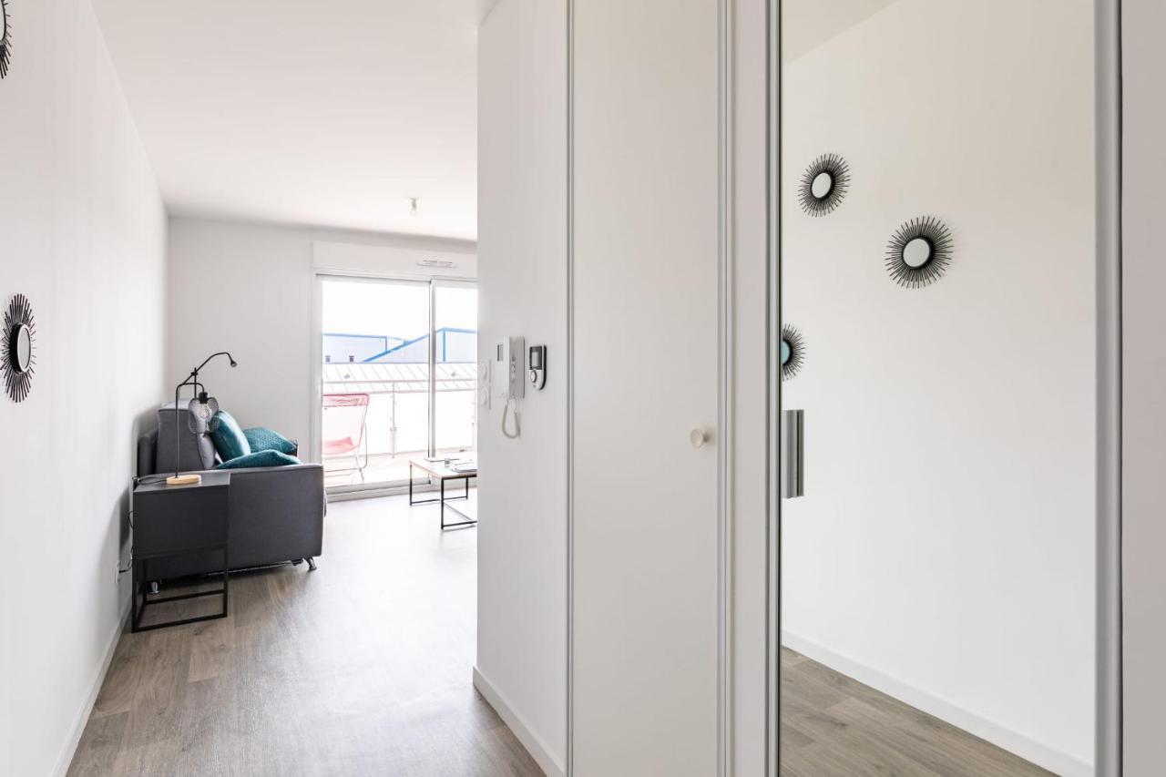 L'ÉCUME - Studio moderne avec grand balcon et place de parking Apartamento Dinard Exterior foto